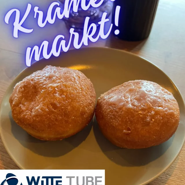 Während des @kramermarkt.oldenburg gehört er einfach dazu: ein frischer Berliner! Bei WITTE TUBE ist es eine liebgewonne...