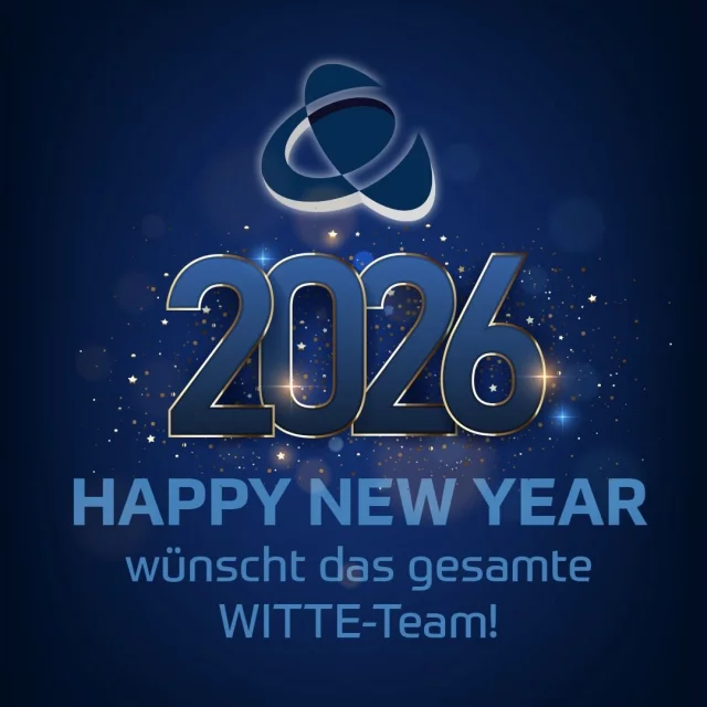 Die Teams der WITTE TUBE, WITTE FLANGE und der WITTE HiTEMP wünschen Ihnen allen ein frohes und gesundes neues Jahr! The...